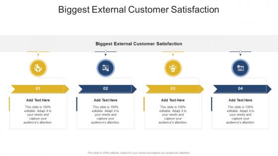 Biggest External Customer Satisfaction In Powerpoint And Google Slides Cpb