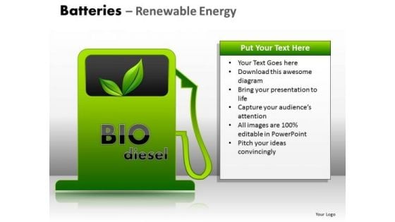 Bio Diesel Fuel PowerPoint Ppt Templates