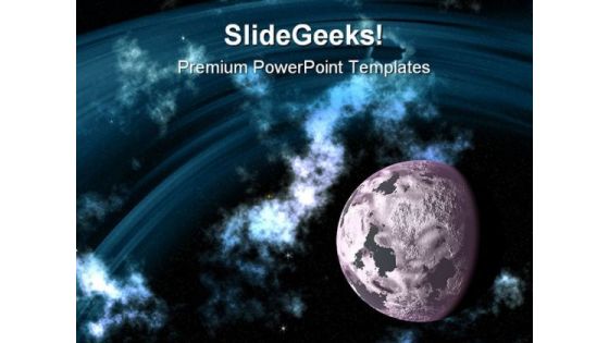 Black Hole Nebula Globe PowerPoint Templates And PowerPoint Backgrounds 0411