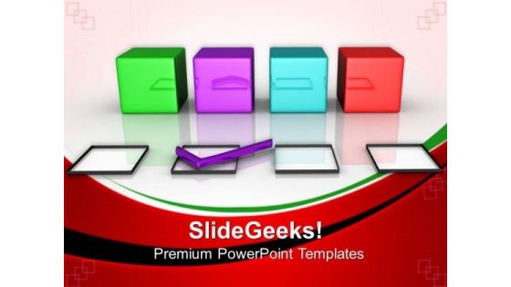 Blind Choice Boxes PowerPoint Templates And PowerPoint Themes 0712