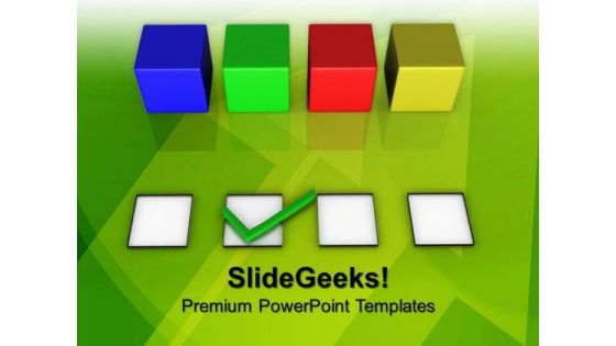 Blind Choice Business PowerPoint Templates And PowerPoint Themes 0712