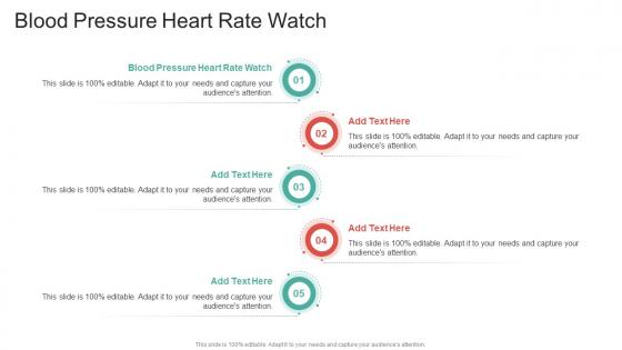 Blood Pressure Heart Rate Watch In Powerpoint And Google Slides Cpb