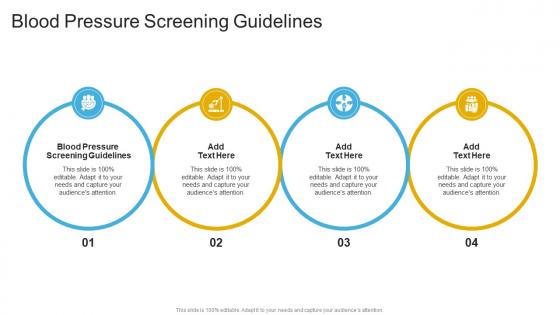 Blood Pressure Screening Guidelines In Powerpoint And Google Slides Cpb