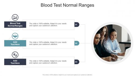 Blood Test Normal Ranges In Powerpoint And Google Slides Cpb