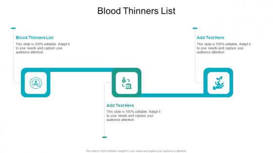 Blood Thinners List In Powerpoint And Google Slides Cpb