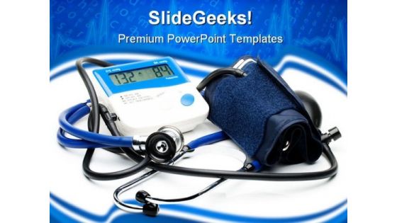 Bloodpressure Medical PowerPoint Backgrounds And Templates 1210