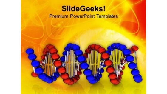 Blue And Red Dna Structure For Genetical Study PowerPoint Templates Ppt Backgrounds For Slides 0613 Blue And Red Dna Structure For Genetical Study PowerPoint Templates Ppt Backgrounds For Slides 0613
