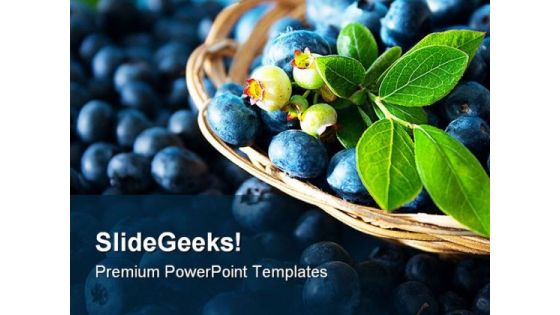 Blue Berries Food PowerPoint Templates And PowerPoint Backgrounds 0211 Blue Berries Food PowerPoint Templates And PowerPoint Backgrounds 0211