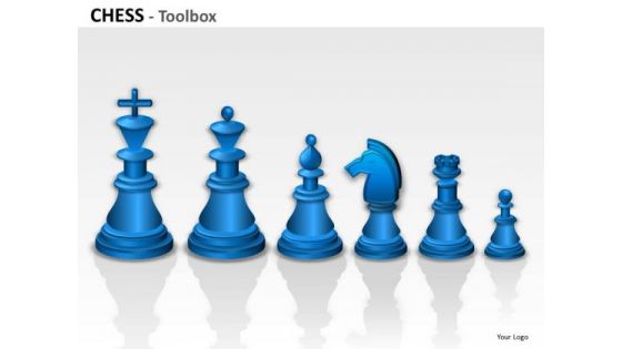 Blue Chess PowerPoint Slides And Ppt Diagram Templates