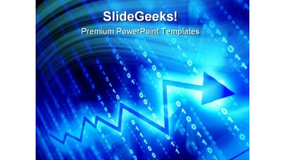 Blue Data Abstract PowerPoint Themes And PowerPoint Slides 0311