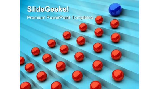 Blue Leadership Business PowerPoint Themes And PowerPoint Slides 0711