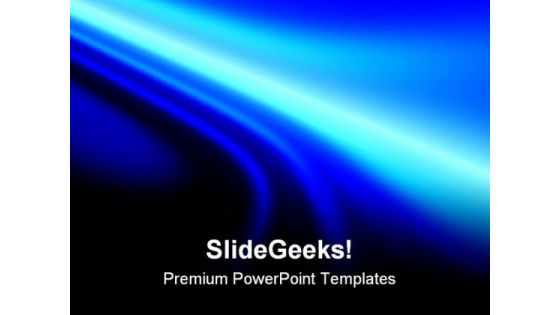 Blue Neon Light Abstract PowerPoint Themes And PowerPoint Slides 0611