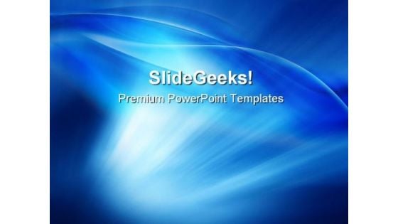 Blue Rays Of Light Abstract PowerPoint Templates And PowerPoint Backgrounds 0711