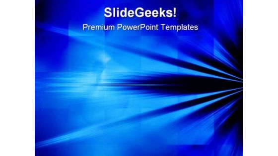 Blue Rays Of Light Background PowerPoint Themes And PowerPoint Slides 0511