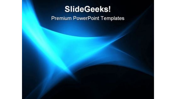 Blue Waves Abstract PowerPoint Templates And PowerPoint Backgrounds 0511