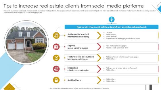 Blueprint For Effective Real Tips To Increase Real Estate Clients From Social Media Strategy SS V Blueprint For Effective Real Tips To Increase Real Estate Clients From Social Media Strategy SS V