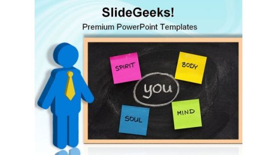 Body Mind Soul Spirit Business PowerPoint Templates And PowerPoint Backgrounds 0611