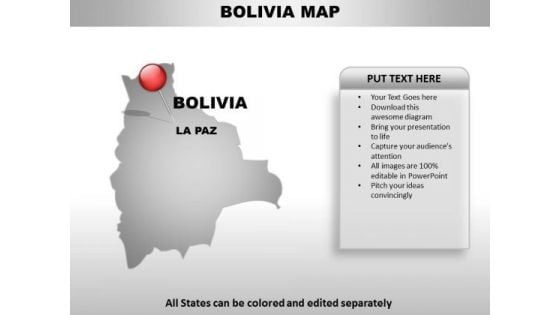 Bolivia Country PowerPoint Maps Bolivia Country PowerPoint Maps