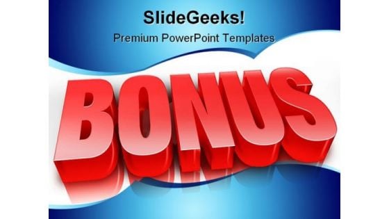 Bonus Business PowerPoint Background And Template 1210