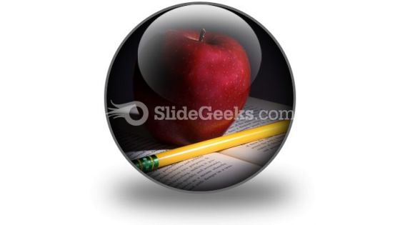 Book Apple PowerPoint Icon C