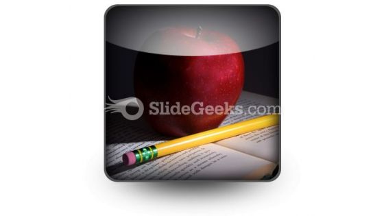 Book Apple PowerPoint Icon S