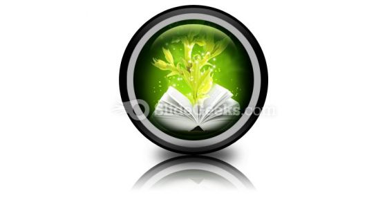 Book Of Magic PowerPoint Icon Cc