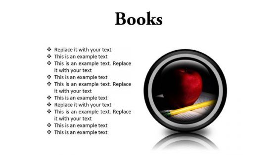 Books Education PowerPoint Presentation Slides Cc