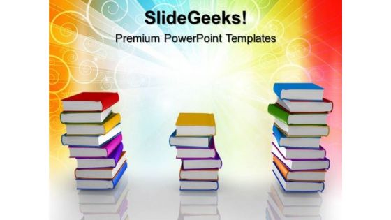 Books Education PowerPoint Templates And PowerPoint Themes 0512