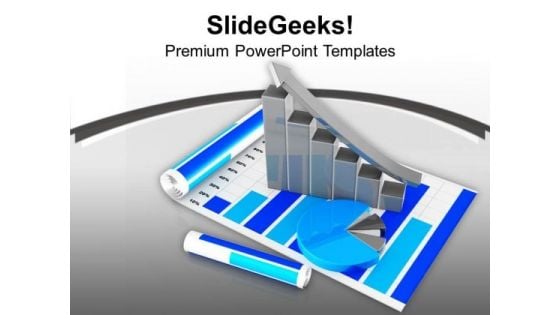 Boom In Growth Explained By Bar PowerPoint Templates Ppt Backgrounds For Slides 0313