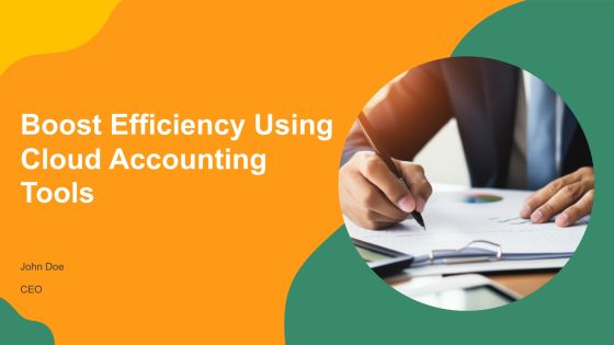 Boost Efficiency Using Cloud Accounting Tools PPT Example AT
