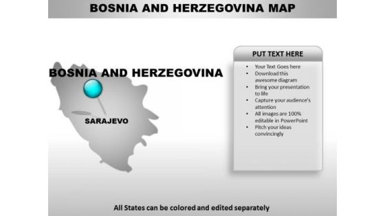 Bosnia Country PowerPoint Maps