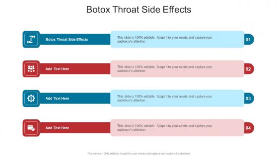 Botox Throat Side Effects In Powerpoint And Google Slides Cpb