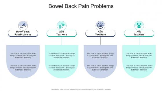 Bowel Back Pain Problems In Powerpoint And Google Slides Cpb