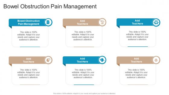 Bowel Obstruction Pain Management In Powerpoint And Google Slides Cpb