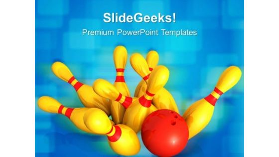 Bowling01 Game PowerPoint Templates And PowerPoint Themes 0512