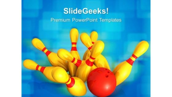 Bowling01 Game PowerPoint Templates And PowerPoint Themes 0512