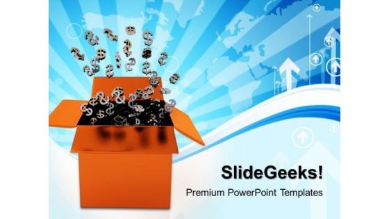Box Full Of Bucks Growth Concept PowerPoint Templates And PowerPoint Themes 1012 Box Full Of Bucks Growth Concept PowerPoint Templates And PowerPoint Themes 1012