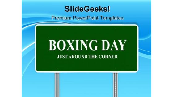Boxing Day Highway Signpost Game PowerPoint Themes And PowerPoint Slides 0911 Boxing Day Highway Signpost Game PowerPoint Themes And PowerPoint Slides 0911