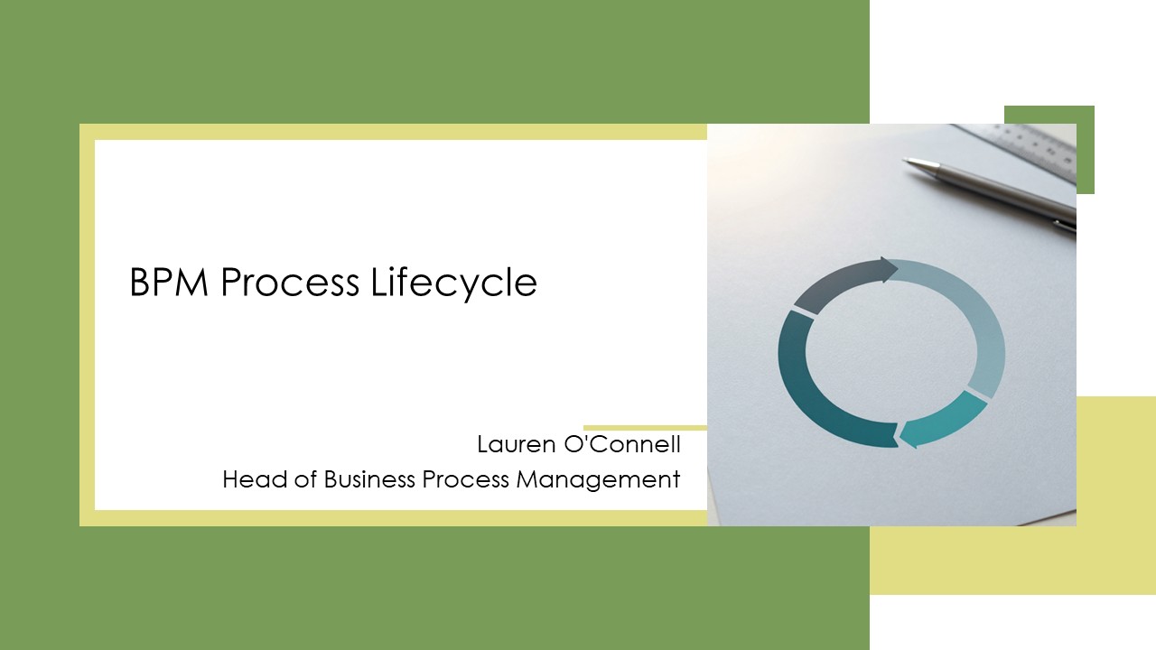 BPM Process Lifecycle PPT Graphics VM