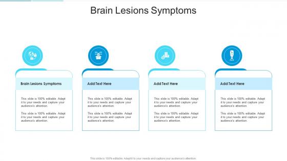 Brain Lesions Symptoms In Powerpoint And Google Slides Cpb