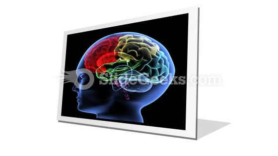 Brain PowerPoint Icon F Brain PowerPoint Icon F