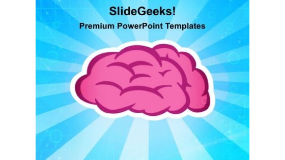 Brain Symbol Science PowerPoint Templates And PowerPoint Themes 0212