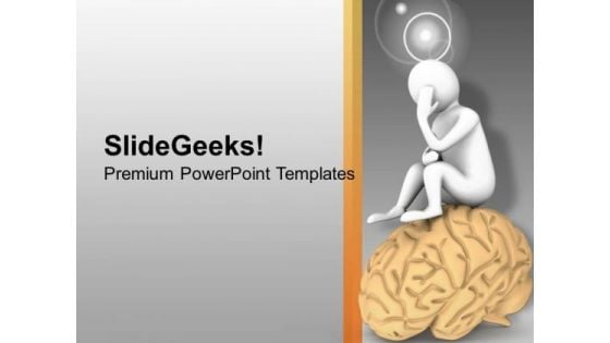 Brainstorming And Intellectual Thoughts PowerPoint Templates Ppt Backgrounds For Slides 0313