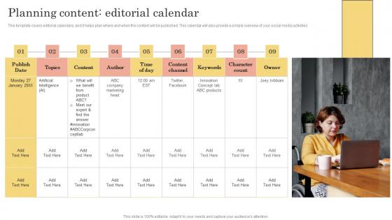 Brand Kickoff Promotional Plan Planning Content Editorial Calendar Themes Pdf Brand Kickoff Promotional Plan Planning Content Editorial Calendar Themes Pdf