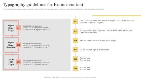 Brand Kickoff Promotional Plan Typography Guidelines For Brands Content Graphics Pdf Brand Kickoff Promotional Plan Typography Guidelines For Brands Content Graphics Pdf