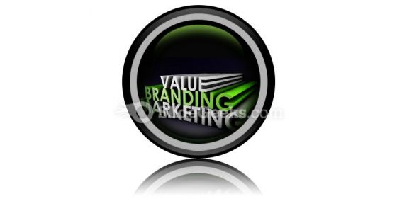 Branding And Marketing PowerPoint Icon Cc