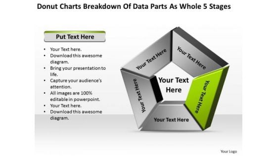 Breakdown Of Data Parts As Whole 5 Stages Agriculture Business Plan PowerPoint Templates