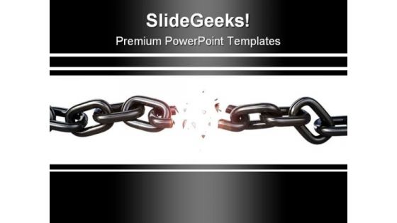 Breaking Chain Business Template 1010