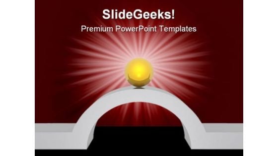 Bridge Leadership PowerPoint Themes And PowerPoint Slides 0511