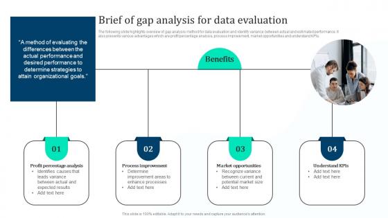 Brief Of Gap Analysis Data Marketing Intelligence Guide Data Gathering Clipart Pdf